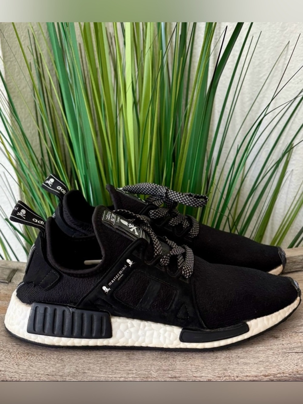 Adidas Black and White Mastermind NMD Japan Sneakers